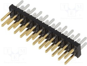 57102-F08-11ULF, Штыревая планка, провод-плата, "папа", Minitek, 2мм, PIN: 22, THT