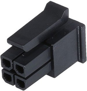 43025-0400, Micro-Fit Female Crimp Connector Housing, 3mm Pitch, 4 Way, 2 Row 43025-0400, Micro-Fit Female Crimp Connector Housing, 3mm Pitch, 4 Way, 2 Row