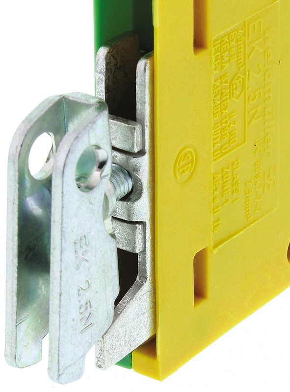0474360000, DIN Rail Terminal Blocks 2.5 N/32,PA,GN/YL