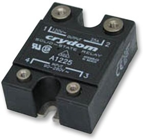 H12D4850, Твердотельное реле, SPST-NO, 50 А, 530 В AC, Панель, Винт, Переход Через Нуль