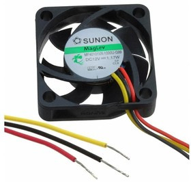 MF40101VX-G99-A, Вентилятор: DC; осевой; 12ВDC; 40x40x10мм; 16,82куб.м/ч; 31,4дБА; Vapo