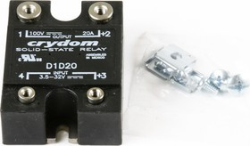 D1D20, Реле 3.5-32VDC, 20А/100VDC