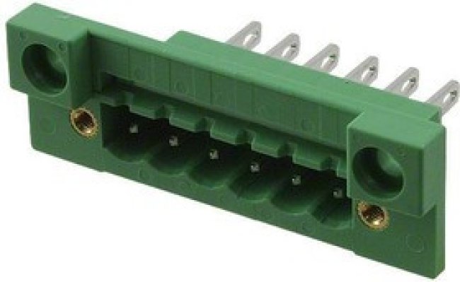 0710060, Pluggable Terminal Blocks 6 Pos 5mm pitch Feed Through Header
