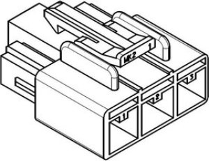 35151-0314, Headers &amp; Wire Housings 1.80MM W/W RCPT 3CKT