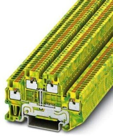 3208537, DIN Rail Terminal Blocks PTTB 1,5/S-PE