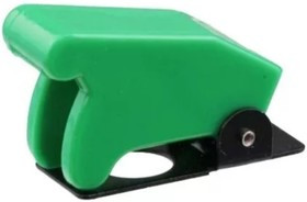 SAC-01 зелёный, Колпачок предохранительный для тумблеров ASW-07D, KN3(A-D)