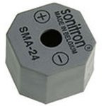 SMA-24-P10, 24 мм, Пьезоизлучатель с генератором SMA-24-P10, 24 мм, Пьезоизлучатель с генератором