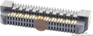 ER8-20P-0.8SV-2H, Board to Board & Mezzanine Connectors HighSpeed Trans HDR 20P STRGHT 0.76um ER8-20P-0.8SV-2H, Board to Board & Mezzanine Connectors HighSpeed Trans HDR 20P STRGHT 0.76um