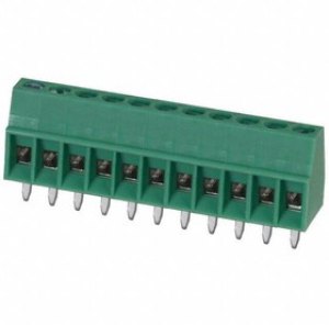1725740, Fixed Terminal Blocks 11P 2.54mm 90DEG 1725740, Fixed Terminal Blocks 11P 2.54mm 90DEG
