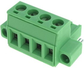 1874374, Pluggable Terminal Blocks 4 Pos 5.08mm pitch Plug 24-12 AWG Screw