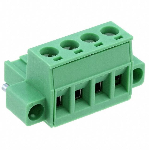 1874374, Pluggable Terminal Blocks 4 Pos 5.08mm pitch Plug 24-12 AWG Screw