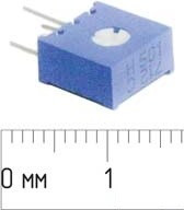 Резистор подстроечный 100к\270град\ 3P/плат\3386H 104; №7269 РПодстр 100к\270град\ 3P/плат\3386H 104