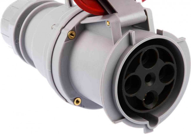 Разъем пром. силовой CEE кабельный, гнездо, 63A, 3P+E 6h, 380_415VAC 50/60Hz, IP66/IP67/IP69, серия OPTIMA