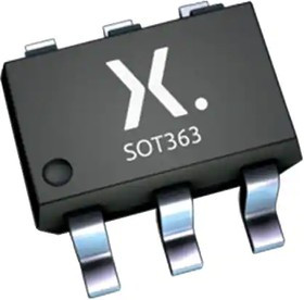 NX3008NBKS.115, Транзистор N-МОП, полевой, 30В, 350мА, 280мВт, SOT363