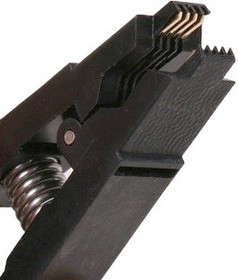 DIP8-SOIC8 TEST CLIP, Адаптер для внутрисхемного программирования микросхем памяти и микроконтроллеров в корпусе SOIC-8