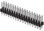XG8W-4031, Conn Unshrouded Header PL 40 POS 2.54mm Solder ST Top Entry Thru-Hole
