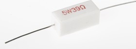 SQP 5 Вт 39 Ом, 5%, Резистор проволочный мощный (цементный)
