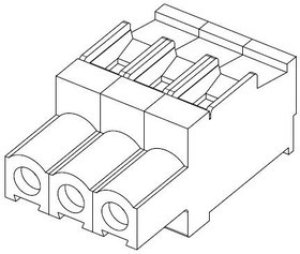 2213934-2, Pluggable Terminal Blocks SMT TB PERP PLUG 5.0MM, 2 POS