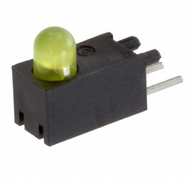 551-0303F, LED Uni-Color Yellow 585nm 4-Pin Bulk