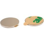 Неодимовый магнит диск 20х2 мм с клеевым слоем