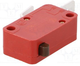 1005.1105, Микропереключатель SNAP ACTION, без рычага, SPST-NO, 10A/250ВAC