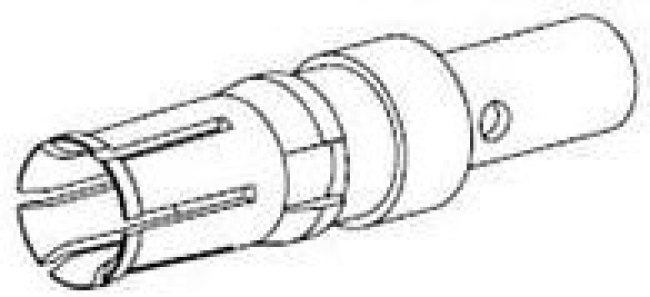 173112-0035, D-Sub Contacts FCT TERM HPWR CRP RCPT 20 AMP 12-16AWG