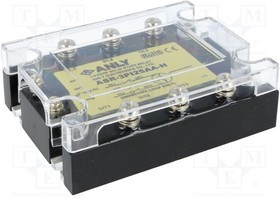 ASR-3PI25AA-H, Реле: полупроводниковое, Uупр: 80-280ВAC, 25А, 48-480ВAC, 3-фазный