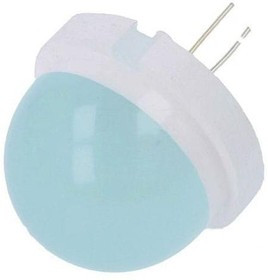 CQL-436-2, LED; 20mm; green; 650?2800mcd; 120°; Front: convex; 5.6?6.5V
