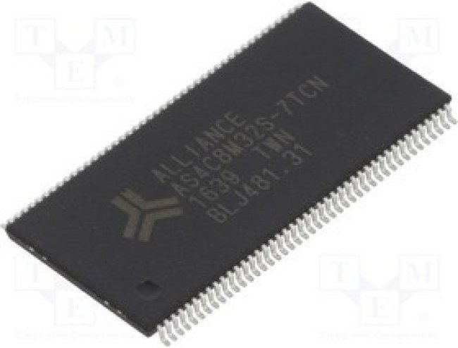 AS4C8M32S-7TCN, Микросхема памяти, SDRAM, 3,3В
