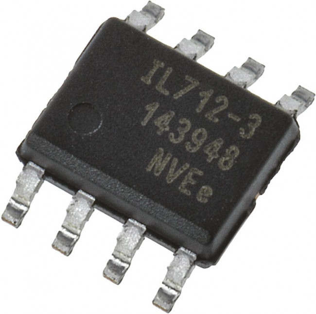 IL712-3E, Цифровой изолятор, 2 канала, 10 нс, 3 В, 5.5 В, SOIC, 8 вывод(-ов)