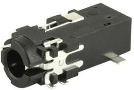 SJ2-35825A-SMT-TR, Phone Connectors 3.5mm Audio Jack SMT 5 conductor 0 switc