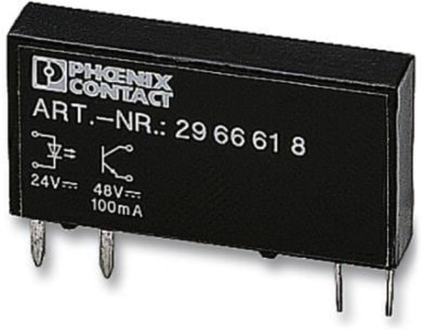 OPT-24DC/24DC/2, Реле: полупроводниковое, Uупр: 19,2-28,8ВDC, 3А, 3-33ВDC, -25-60°C