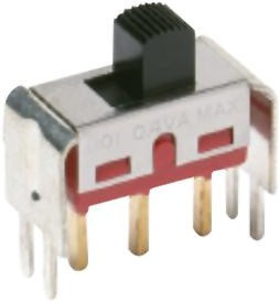 1201M2S3V3BE2, Slide Switches DPDT ON-NONE OFF 1201M2S3V3BE2, Slide Switches DPDT ON-NONE OFF