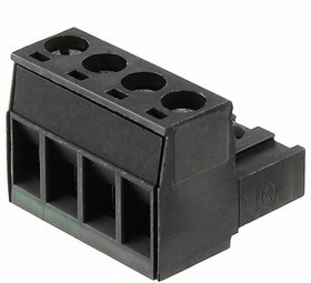 1756298, Pluggable Terminal Blocks 4 Pos 5mm pitch Plug 24-12 AWG Screw
