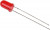 L-7113ID-5V (L-53ID-5V), Светодиод красный 60° d=5мм 30мКд 625нМ 5VDC