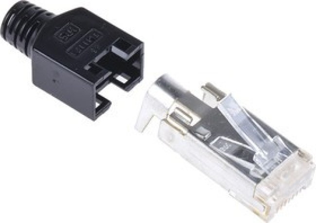 TM11AP1-88P-03, Вилка; RJ45; TM11P; PIN: 8; Кат: 3; экранированный,в корпусе; 5мм TM11AP1-88P-03, Вилка; RJ45; TM11P; PIN: 8; Кат: 3; экранированный,в корпусе; 5мм