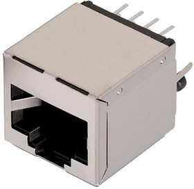 615008140421, Modular Connectors / Ethernet Connectors WR-MJ Feml Shielded 8P8C Vert Rear Post