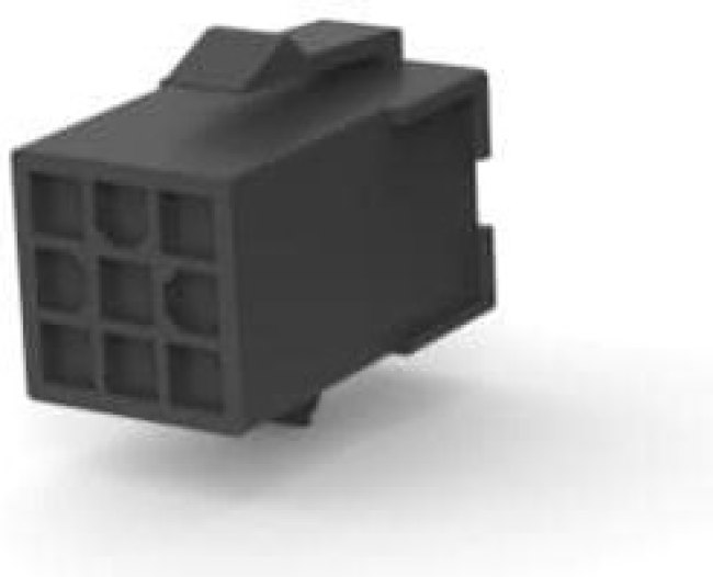 1-172161-9, Pin & Socket Connectors MINI CAP 9P BLK 1-172161-9, Pin & Socket Connectors MINI CAP 9P BLK