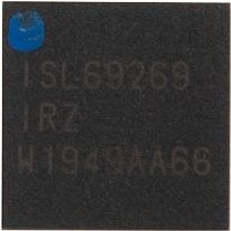 (ISL69269IRAZ) шИМ контроллер ISL69269IRAZ-T-C04 QFN-68 голубая точка