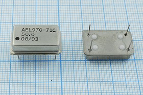 Кварцевый генератор 50.0МГц 5В, HCMOS/TTL в корпусе FULL=DIL14, гк 50000 \\FULL\T/CM\5В\AEL970\AEL