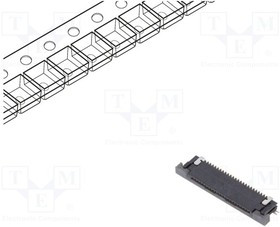 SFV24R-4STBE1HLF/C, Разъем: FFC (FPC); горизонтальный; PIN: 24; SMT; SFV; 50В; 500мА SFV24R-4STBE1HLF/C, Разъем: FFC (FPC); горизонтальный; PIN: 24; SMT; SFV; 50В; 500мА