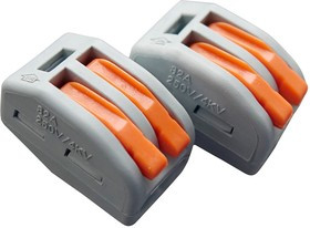 General Клемма универсальная монтажная 2-проводная 50шт 800481 GTER1-02