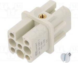 MX-93601-0081, Разъем: HDC, контактная вставка, "мама", S-D8, PIN: 8, размер 3А MX-93601-0081, Разъем: HDC, контактная вставка, "мама", S-D8, PIN: 8, размер 3А