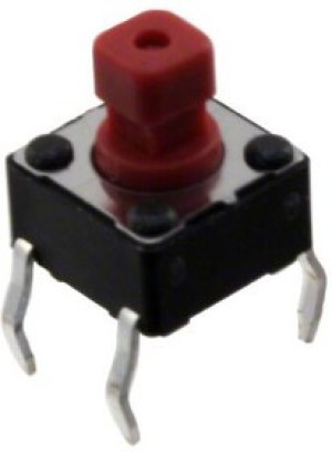 ADTS648RV, Tactile Switches SPST-NO 0.05A 12VDC PLGR For Cap ADTS648RV, Tactile Switches SPST-NO 0.05A 12VDC PLGR For Cap