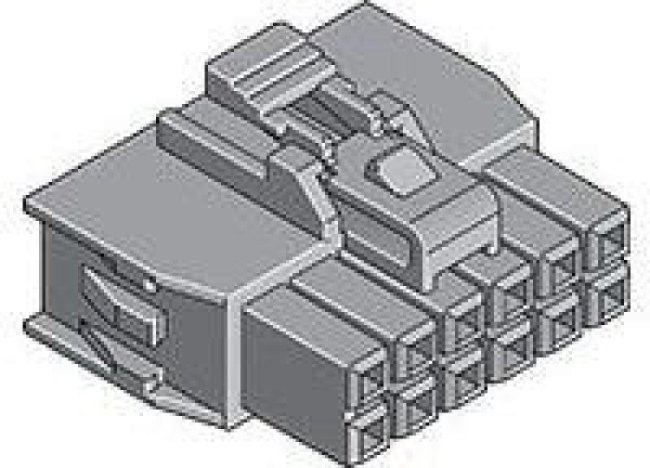 105308-1214, Headers & Wire Housings NanoFit TPA Recp Hsg Dual Row 14Ckt Blk 105308-1214, Headers & Wire Housings NanoFit TPA Recp Hsg Dual Row 14Ckt Blk