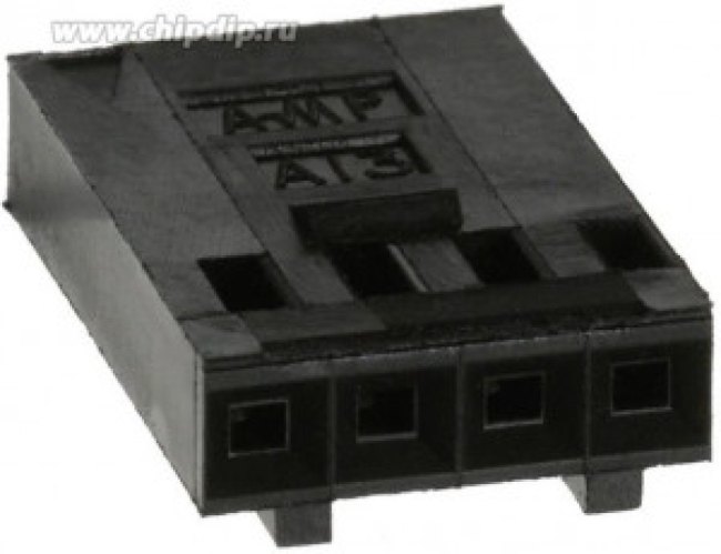 102241-2, Headers &amp; Wire Housings POLARIZED HSG 4P detent latching