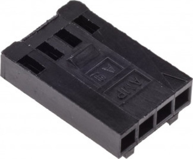 102241-2, Headers &amp; Wire Housings POLARIZED HSG 4P detent latching