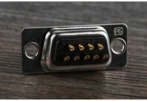 5443733, D-Sub Connector, Steel, Plug, DE-9 5443733, D-Sub Connector, Steel, Plug, DE-9
