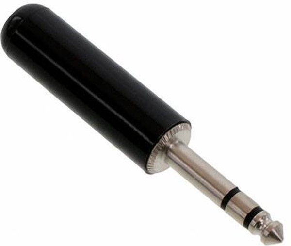 S260, Phone Connectors 3 COND.206"BLACK