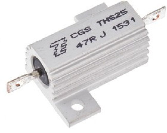 THS2547RJ, 47 25W Wire Wound Chassis Mount Resistor THS2547RJ ±5% THS2547RJ, 47 25W Wire Wound Chassis Mount Resistor THS2547RJ ±5%